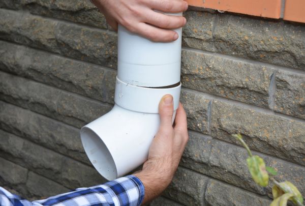 Drainage Downspout Repair in Hillsborough