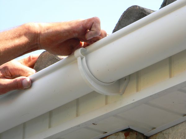 Plastic Gutter Repair in Hillsborough