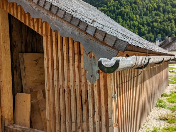 Wood Gutter Installation in Hillsborough