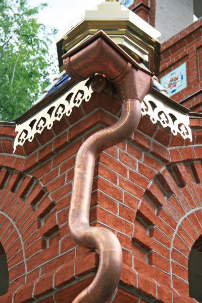 Church Downspout Installation in Hillsborough
